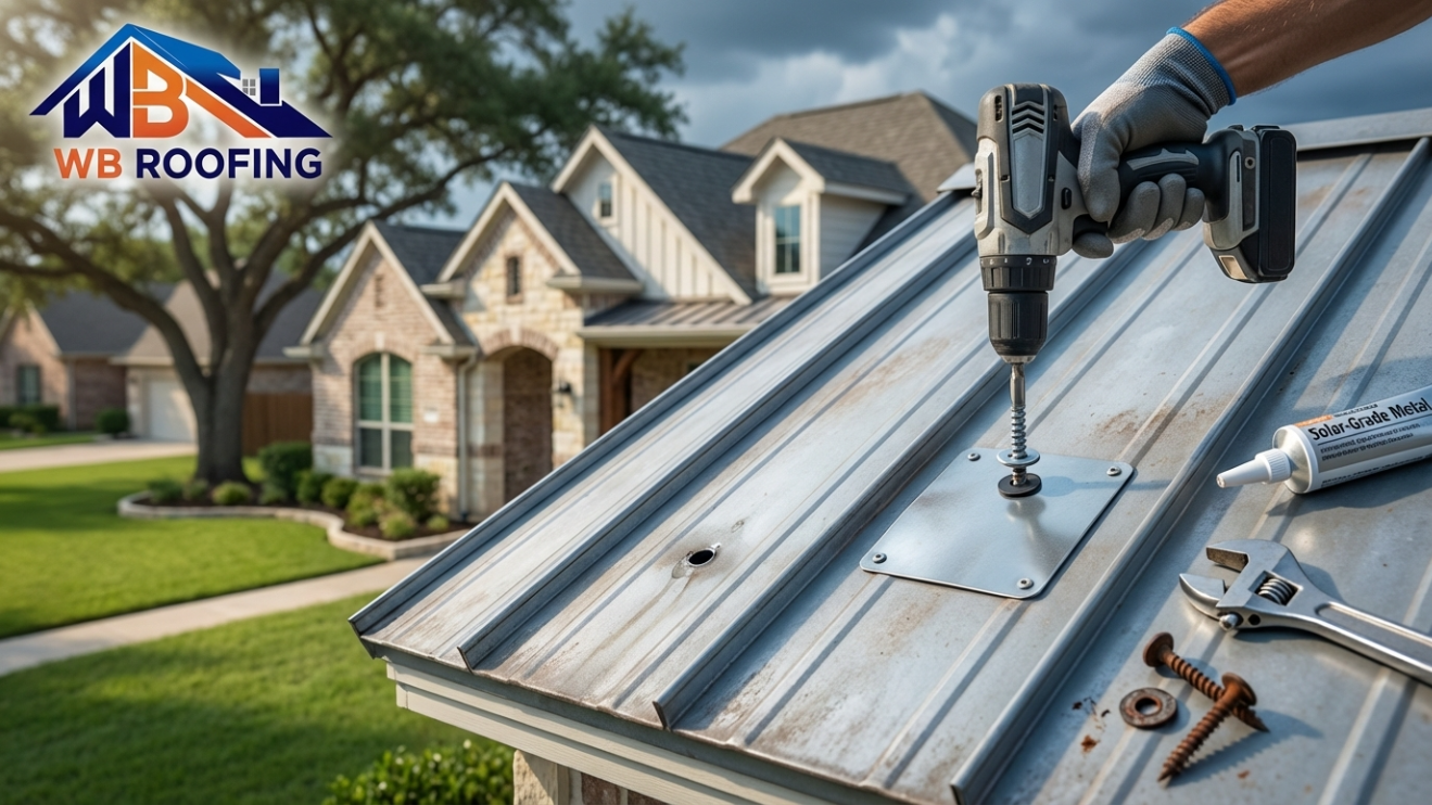 How to Repair Metal Roof Systems: A North Texas Homeowner's Guide