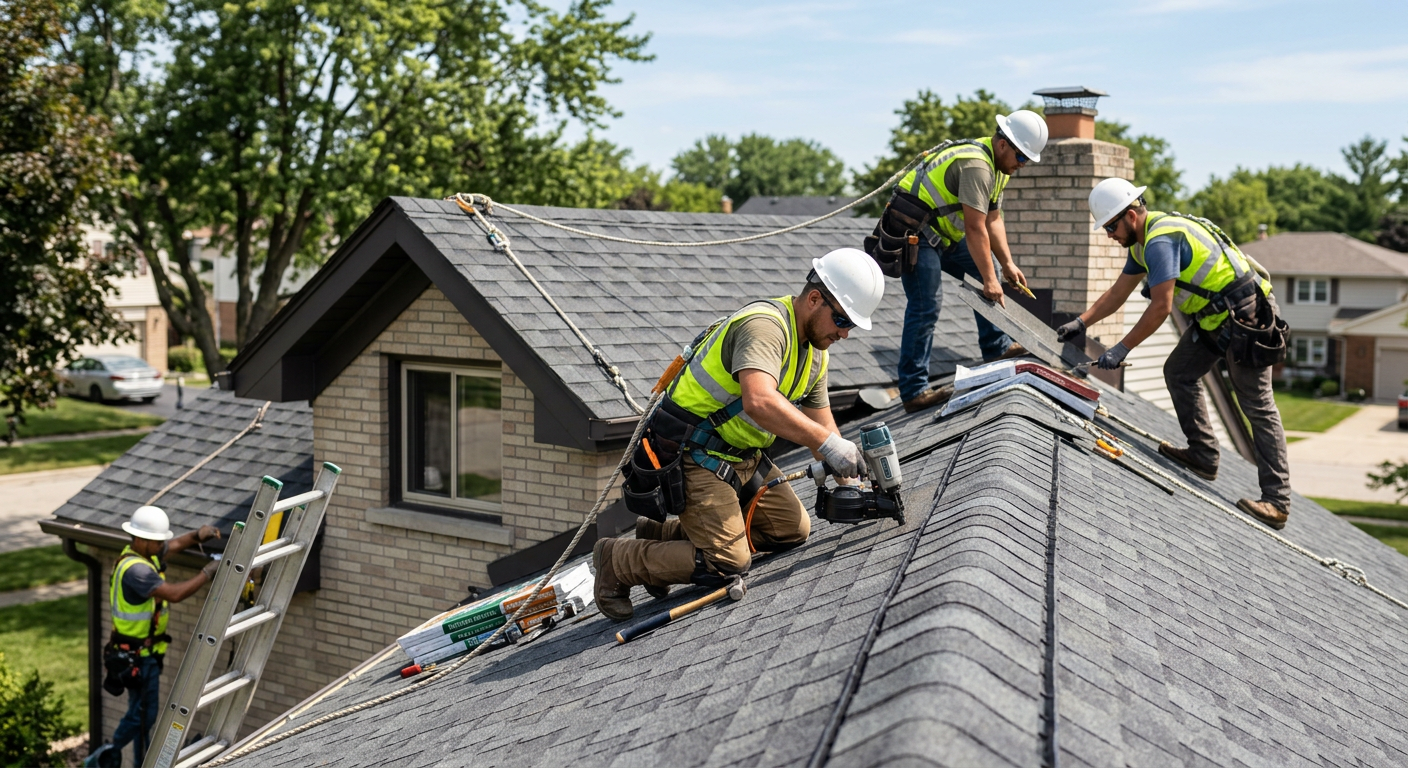 How to Repair Shingles on a Roof Step-by-Step