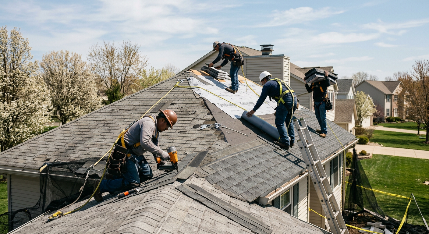 How to repair broken roof tiles with professional help